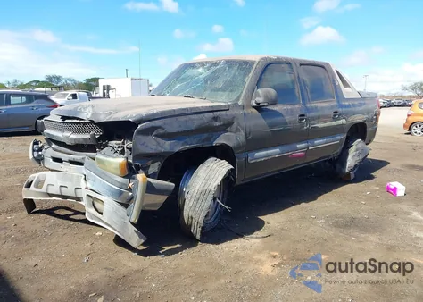 2003 Chevrolet Avalanche 1500 from USA, damaged, VIN 3GNEC13T13G341231